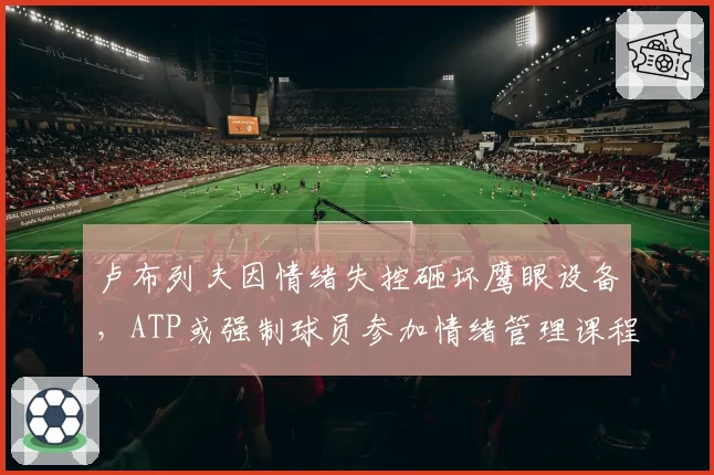 卢布列夫因情绪失控砸坏鹰眼设备，ATP或强制球员参加情绪管理课程