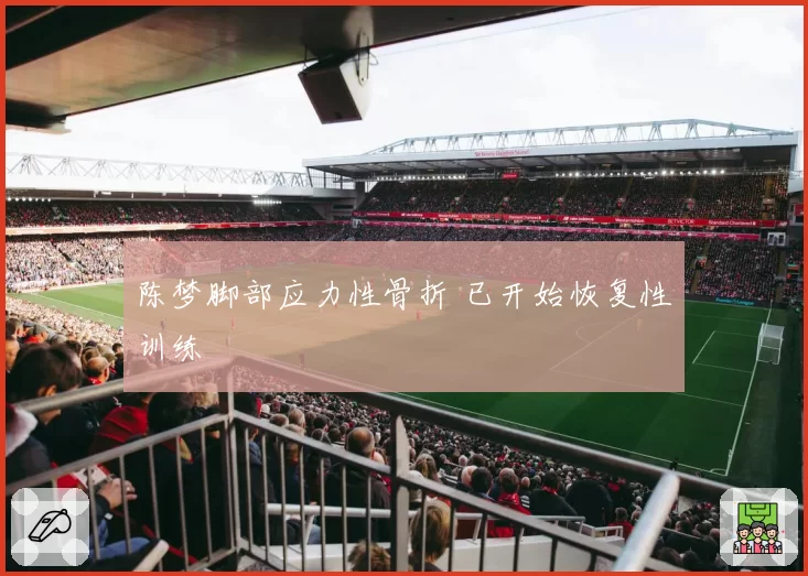 陈梦脚部应力性骨折 已开始恢复性训练