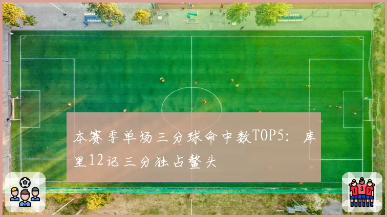 本赛季单场三分球命中数TOP5:库里12记三分独占鳌头