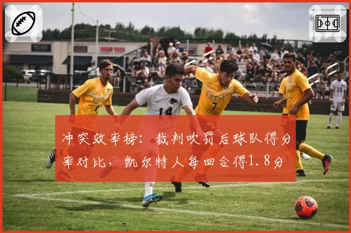 冲突效率榜:裁判吹罚后球队得分率对比,凯尔特人每回合得1.8分